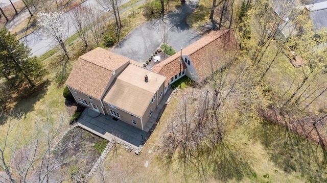 drone / aerial view