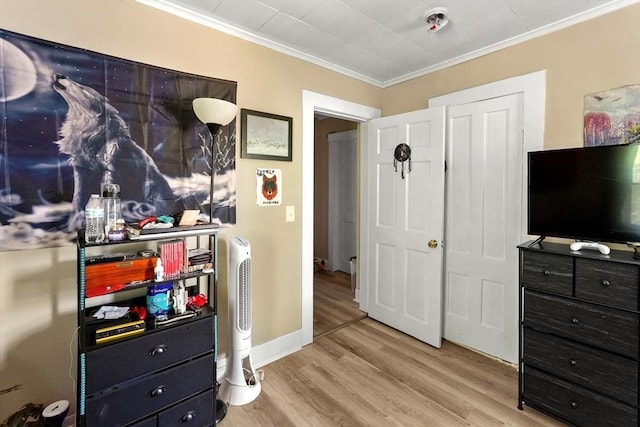 34 Worcester Rd, Charlton, MA 01507 - bedroom featuring ornamental molding and wood finished floors
