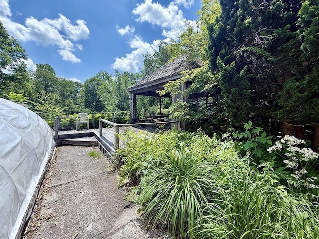 23 Partridge Hill Rd, Dudley, MA 01571 - view of yard with a gazebo