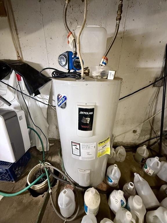 23 Partridge Hill Rd, Dudley, MA 01571 - utility room with water heater