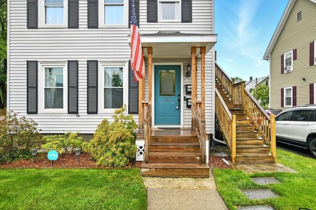 52 Harvard St, Chicopee, MA 01020 - view of front of property with a front lawn