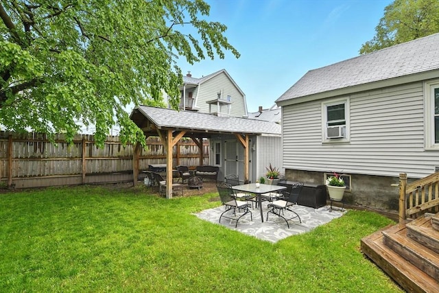 52 Harvard St, Chicopee, MA 01020 - view of yard with a patio area