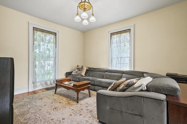 33 Grove St, Merrimac, MA 01860 - living room with wood finished floors and baseboards