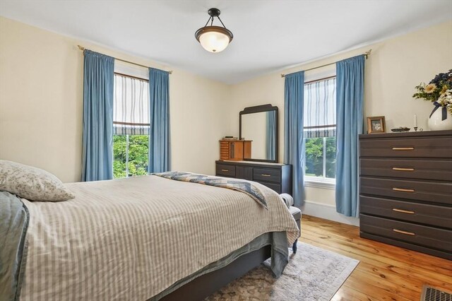 33 Grove St, Merrimac, MA 01860 - bedroom with light wood-style floors and baseboards