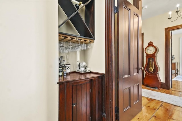 33 Grove St, Merrimac, MA 01860 - hall featuring light wood-style floors