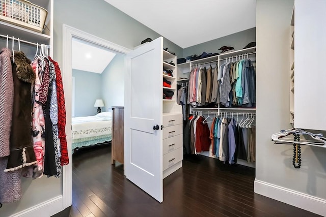 13 Birkdale Ln Unit 13, Hopkinton, MA 01748 - walk in closet with dark wood-style flooring