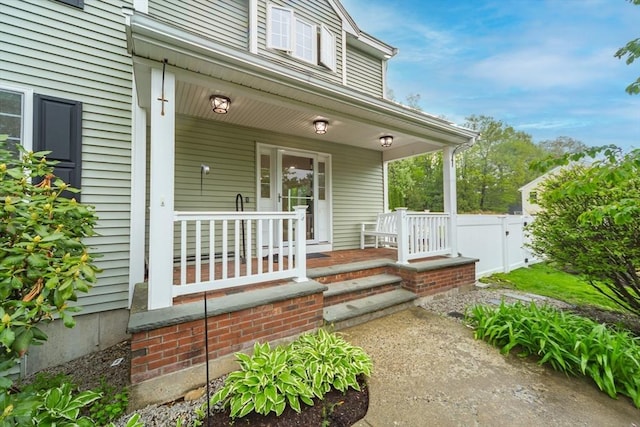 5 Lake Boon Dr, Hudson, MA 01749 - entrance to property featuring covered porch