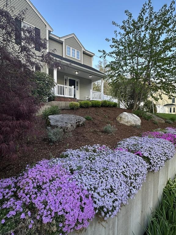 5 Lake Boon Dr, Hudson, MA 01749 - view of home's exterior with covered porch