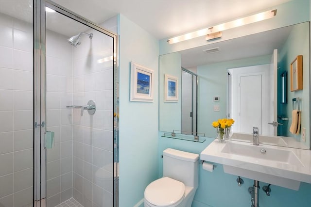 75-83 Cambridge Pkwy Unit W1009, Cambridge, MA 02142 - full bath featuring a shower stall and toilet
