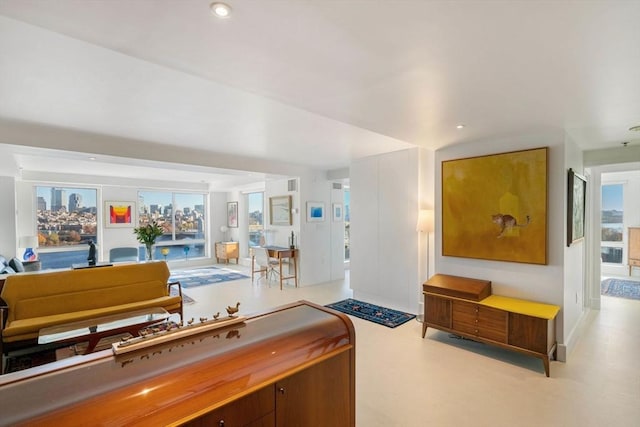 75-83 Cambridge Pkwy Unit W1009, Cambridge, MA 02142 - building lobby with recessed lighting