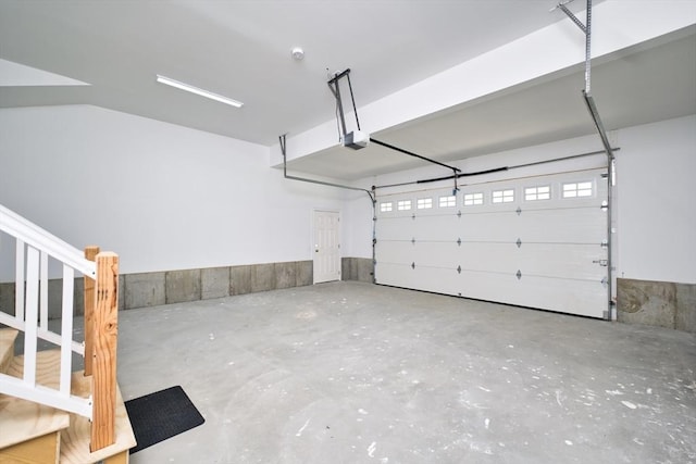 526 Old Warren Rd, Swansea, MA 02777 - garage featuring a garage door opener