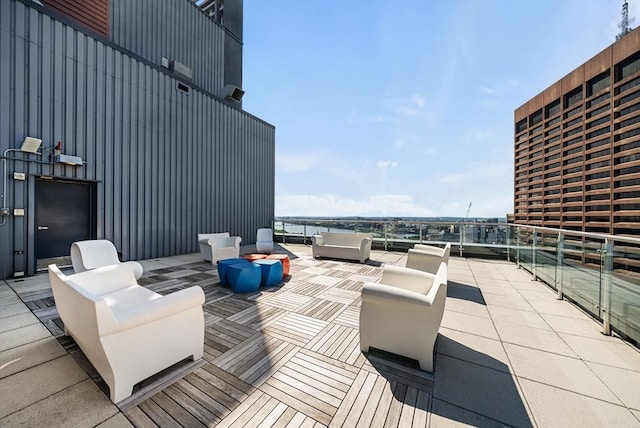45 Province St Unit 1103, Boston, MA 02108 - view of patio / terrace featuring an outdoor hangout area