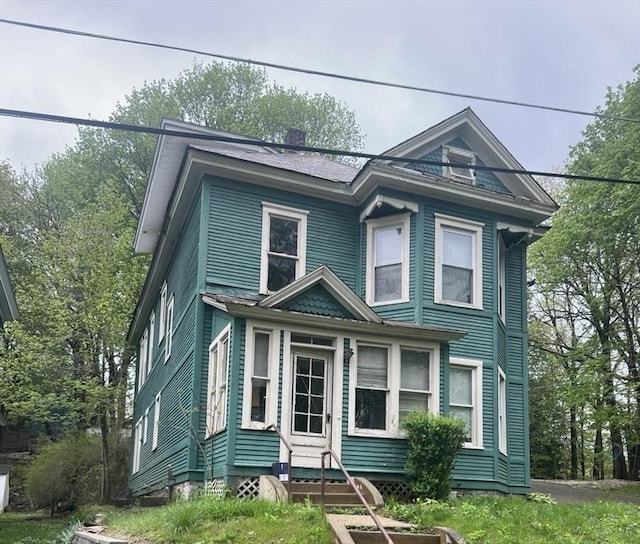 57 Beacon St, North Adams, MA 01247 - view of front of house with entry steps