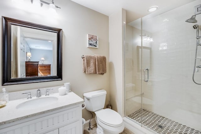 11 Teal Cir, Mashpee, MA 02649 - bathroom featuring a stall shower and vanity