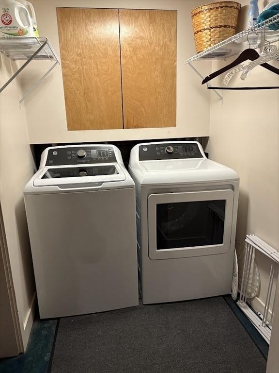 150 Sagamore St, Hamilton, MA 01982 - laundry room with washer and clothes dryer and cabinet space
