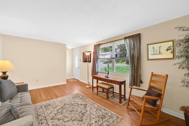 76 Regal St, Springfield, MA 01118 - living area with wood finished floors and baseboards
