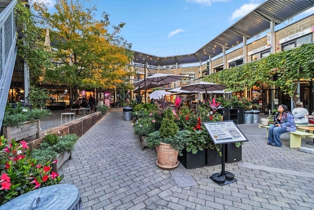 view of patio