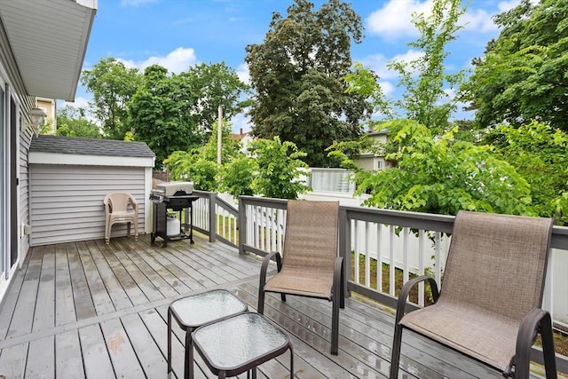 37 Leach Ave, Brockton, MA 02301 - deck with grilling area