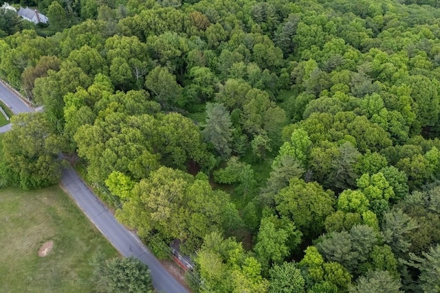 228 Old Littleton Rd, Harvard, MA 01451 - aerial overview of property's location featuring a forest