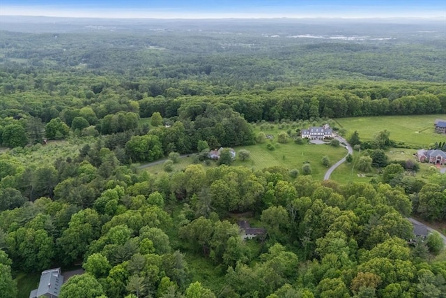 228 Old Littleton Rd, Harvard, MA 01451 - bird's eye view of a heavily wooded area