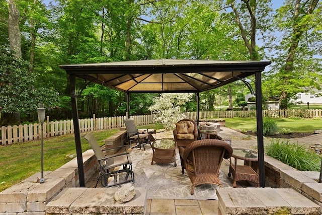 5-R Valeda, Rehoboth, MA 02769 - view of patio featuring a gazebo
