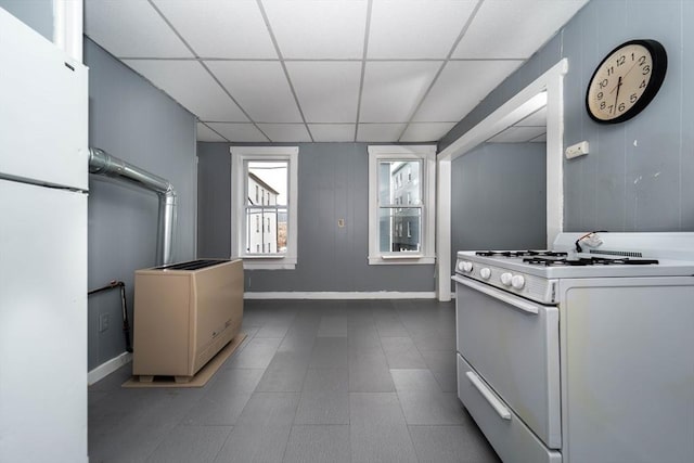 kitchen with white appliances