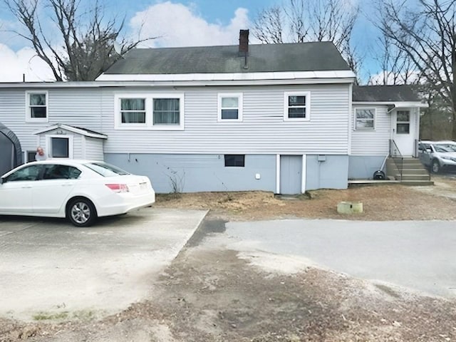 view of rear view of house