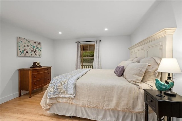 166 Klondike Rd, Dudley, MA 01571 - bedroom with wood finished floors, recessed lighting, and baseboards