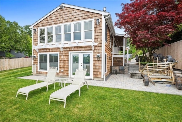 166 Klondike Rd, Dudley, MA 01571 - back of property featuring a patio and french doors
