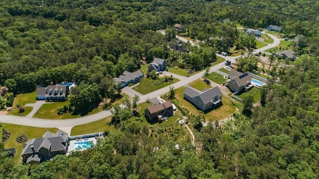 15 Littlefield Pond Rd, Harwich, MA 02645 - aerial view of property and surrounding area featuring a forest