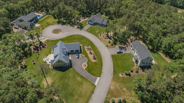 15 Littlefield Pond Rd, Harwich, MA 02645 - aerial overview of property's location featuring a heavily wooded area