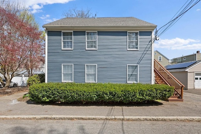 19 Wallis St Unit 4, Beverly, MA 01915 - view of front facade with stairs