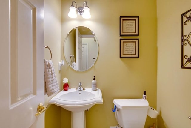bathroom with toilet