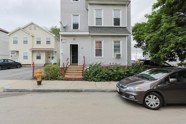 37 Colton St, Worcester, MA 01610 - view of front of property featuring roof with shingles and cooling unit