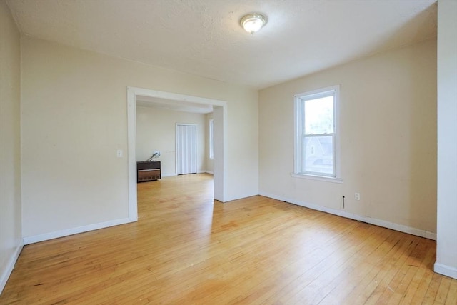 37 Colton St, Worcester, MA 01610 - spare room featuring light wood-type flooring and baseboards