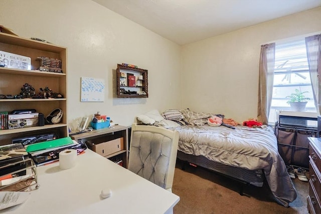 37 Colton St, Worcester, MA 01610 - carpeted bedroom with a desk and cooling unit