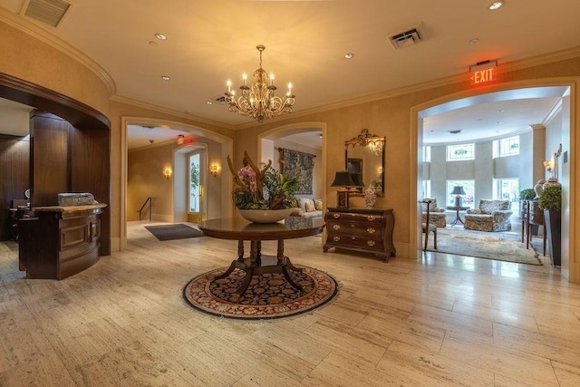 416 Commonwealth Ave Unit 212, Boston, MA 02115 - lobby with ornamental molding and recessed lighting
