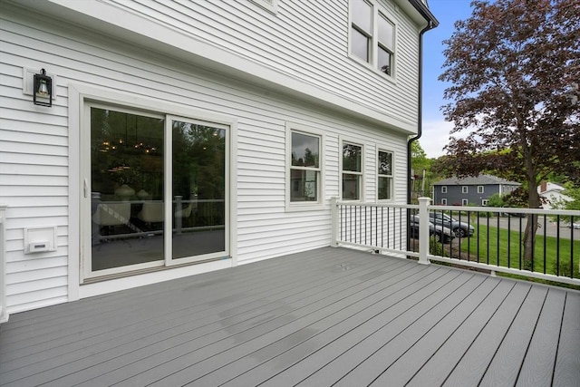 67 Pine St Unit 2, Dedham, MA 02026 - view of wooden terrace