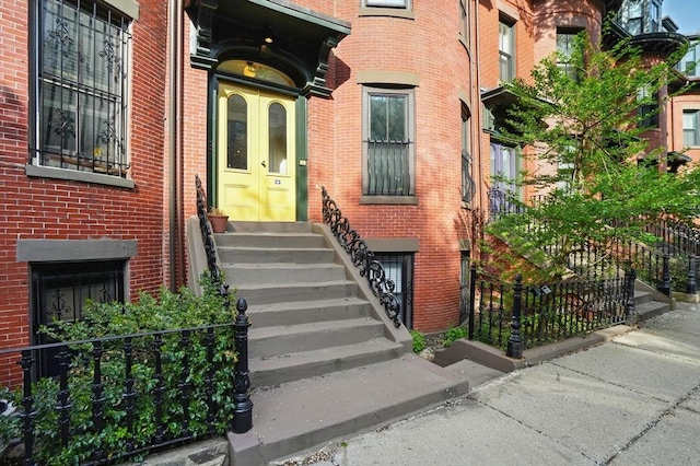 80 E Brookline St Unit 1, Boston, MA 02118 - property entrance with brick siding