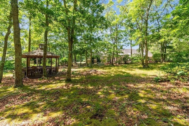 344 Mayfair Rd, Dennis, MA 02660 - view of yard featuring a gazebo