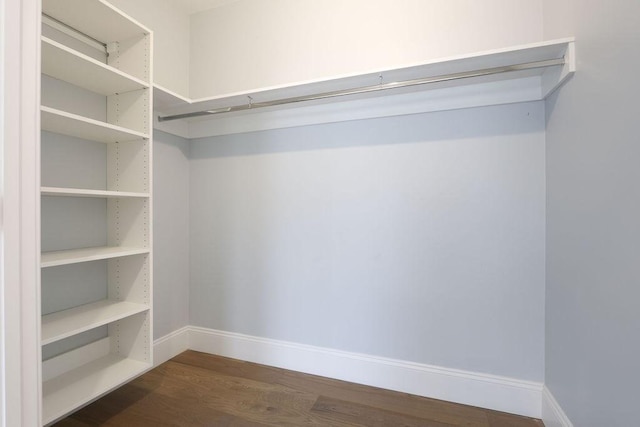 230 Washington St Unit 11, Boston, MA 02135 - walk in closet with dark wood finished floors