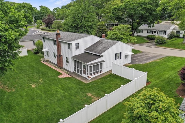 9 Divittorio Dr, Milford, MA 01757 - view from above of property