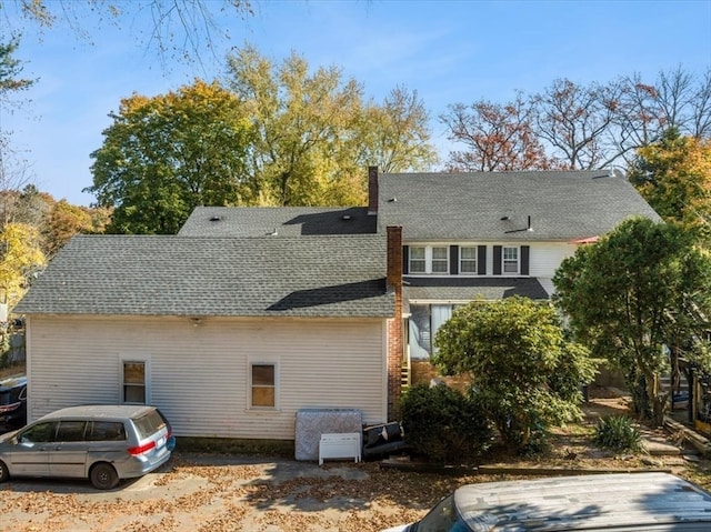 view of rear view of property