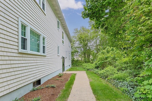 view of side of home