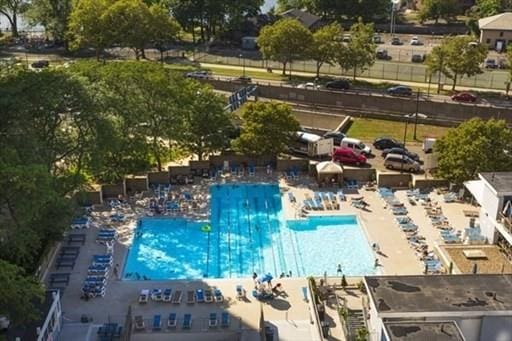 6 Whittier Pl Unit 10H, Boston, MA 02114 - bird's eye view of a pool