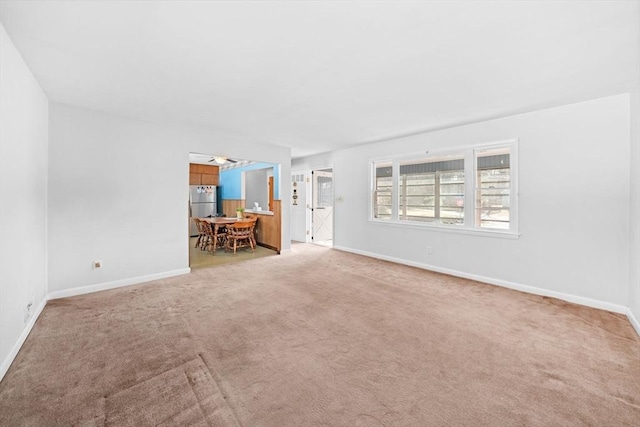 301 Main St, Acushnet, MA 02743 - living room with carpet and baseboards