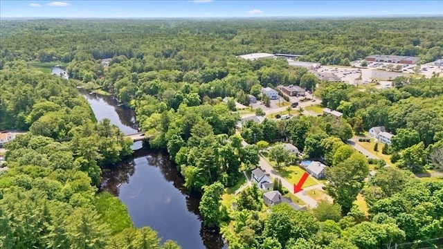 16 River Rd, Hanover, MA 02339 - view of property location with a forest and a nearby body of water