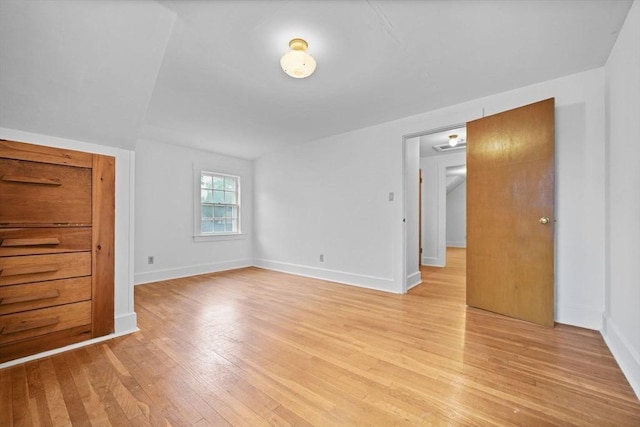 58 Huntington Ave, Dartmouth, MA 02747 - empty room with baseboards and light wood-style flooring