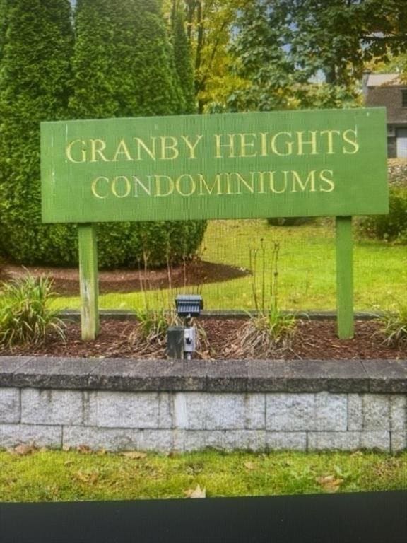 56 Granby Hts Unit 56, Granby, MA 01033 - view of community sign