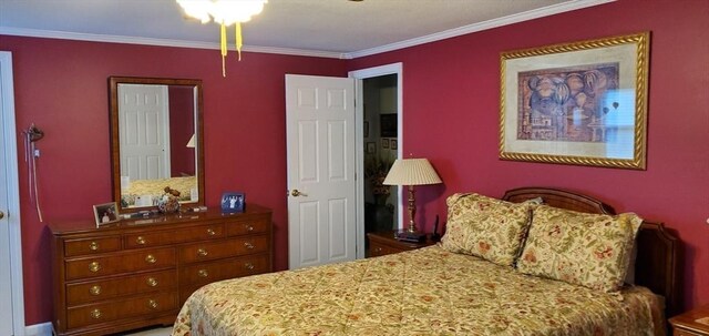 56 Granby Hts Unit 56, Granby, MA 01033 - bedroom featuring ornamental molding
